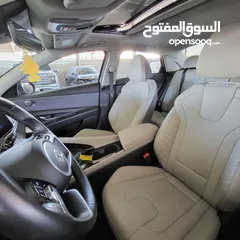  19 هيونداي النترا 2023 هايبردبتمشي بالتنكه 500 كم   فحص كامل  فل مع فتحه