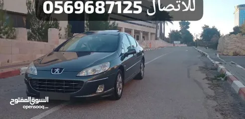  7 بيجو 407 سنة 2010 مع فتحة..نخب اوتوماتيك