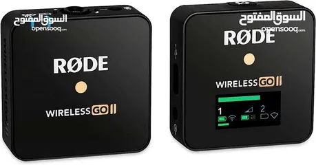  12 RØDE Wireless GO II مايكروفون رود مستعمل فتره بسيطه