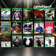  7 Xbox series x & one x/s Game CD’s أقراص العاب اكس بوكس