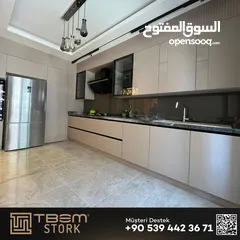  6 4+1  luxurious apartment for sale in the city center  elit neighbourhood