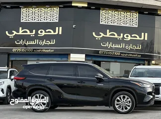  5 تويوتا هايلاندر 2022 بانوراما بروجكتر 5 كاميرات مميز فحص 4 جيد جمرك جديد (( قابل للبدل ))