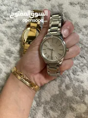  3 Michael Kors and Armani Exchange Women’s watches. Used but in good condition.