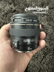  1 Canon lens 85 ml