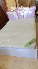 12 تخت مفرد ونص مع فرشه زنبركيه