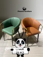  5 luxury chairs available