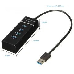  3 USB HUB 3.0 MODEL303 وصلة يو أس بي هب 4 مداخل 