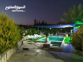  16 مزرعة للإيجار اليومي والاسبوعي والشهري مساحة كبيرة  مسبح / جاكوزي جلسات هادئة  غرف مكيفة مطبخ مجهز