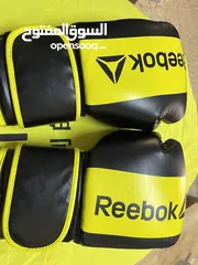  3 قفازات ملاكمة اصلية reebok