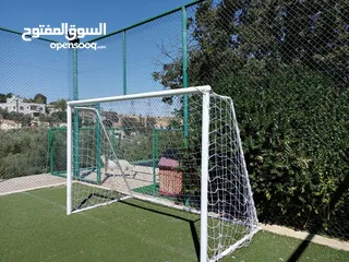  12 هدف كرة قدم كامل متوفر عدة مقاسات أعلى جوده للحديد مع الشبك يوجد خدمة توصيل لجميع المحافظات