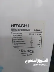  3 ثلاجة هيتاشي تايلندي استوك سايد باي سايد  سكريت أسود حجم 659 لتر انفيرتر