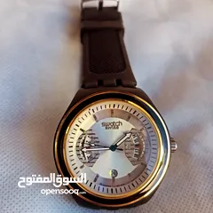  3 swatch irony ساعة