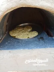  14 فرن طابون متحرك لشوي صواني وخبز ع حصى متنقل طول 85 العرض 65 صاج مقلفن بشتغل ع حطب وع غاز