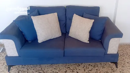  3 Contemporary furniture looking for a new home. Blue is a relaxing color and compliments most color