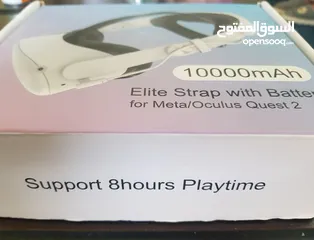  3 حزام الرأس مع بطارية Meta Quest 2 10000mAh