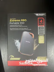  1 Sandisk Extreme pro 4TB