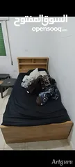  1 تخت مستعمل للبيع بحالة جيدة جدا البيع لداعي السفر
