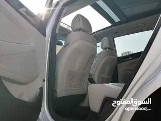  13 Hyundai Tucson 2018 Panorama 1.6cc توسان بانوراما فل اوبش دفع رباعي مقاعد جلد بصمة شنطة كهربائية