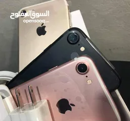  1 مش مصلح ايفون 7 عادي جيجا 32 و 128 بطارية مشكل متوفر توصيل والوان وهدية كفر ولزقة وشاحن