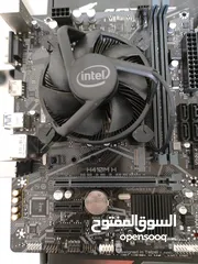  1 معالج core i5 10400f + H410