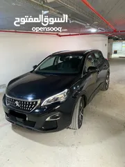  2 جيب بيجو 3008 اسود للبيع ( بسبب السفر)