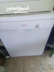  2 جلاية صحون Bosch + نشافة ملابس Lenco