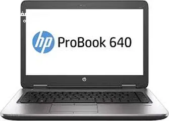  2 لابتوب HP Laptop ProBook 640 G2 الجهاز الفخم