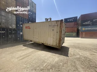  11 حاويات(‏container)20 +40 قدم للبيع مجمرك  وغير مجمرك و عالي وستاندر وحاويات مبردة ******************