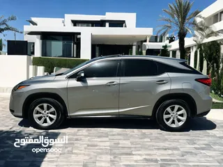  7 AED 1,820 PM  LEXUS RX 350 2017 PRESTIGE  FSH  GCC SPECS  FIRST OWNER