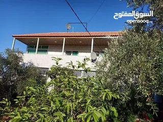  3 شاهد هذا الاعلان على طابو  منزل مستقل طابقين نظام أمريكي للبيع مع قطعة أرض مشجره مفروزه بقوشان مستقل