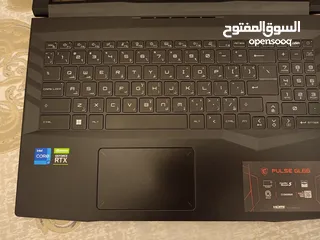  4 لابتوب msi pulse gl66 uek للبيع