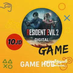  1 “للبيع حساب Resident Evil 2 Remake  نسخة كاملة  جاهز للعب فوراً  السعر مناسب"