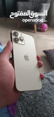  1 ايفون 13 برو ماكس حجم 1 تيرا أكبر ذاكره Iphone 13 Pro Max 1 Tera لون ذهبي إطار ولؤلؤي افخم لون