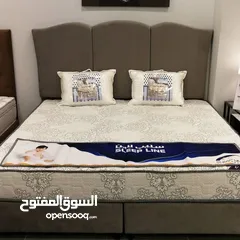  7 فرشات لاتيكس وكوكونت السعودية ذات اعلى المواصفات الطبية الفندقية العالمية مع سريرها و اضخم بكج هدايا