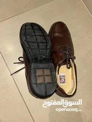  3 Brown leather shoes original brand new only wore one time