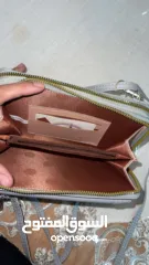  3 شنطة كتف رمادية