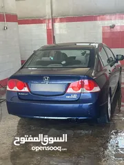  26 هوندا سيفيك 2008 بحاله الوكاله مخزنه