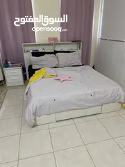  1 Bed with table no mattress 900