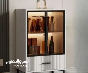  9 خزانة العرض الفاخرة – ترتيب + فخامة + أناقة بقطعة وحدة