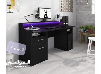  10 تشكيلة طاولات للعمل والدراسة تناسب الجميع مع إمكانية اختيار اللون والقياس حسب الطلب