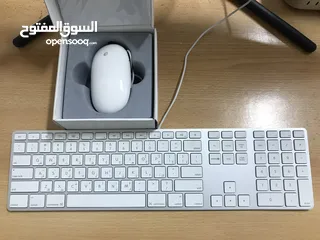  1 Slim keyboard + wired mouse