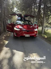  16 Tesla model X dual motors-long range plus    2020 تسلا X موديل 2020 بطاريه اكبر حجم  قابله للبدل