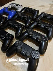  12 ايادي اصلية  ps4 بسعر حرققققق بحالة الجديد عالفحص عالفحصصص  Controller ps4 like new