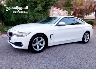  1 bmw 420 2015 185km فوق الممتازة سيرفيس منتظم حتي الآن بحالة