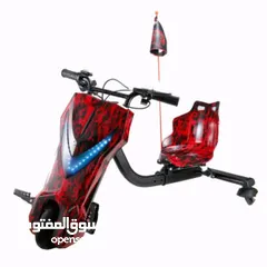  2 العررض الناري على سكوتر درفت اكبر حجم في المملكة بطاريه اصليه مع كامل الاضافات بلوتوث اضاءه خوذه