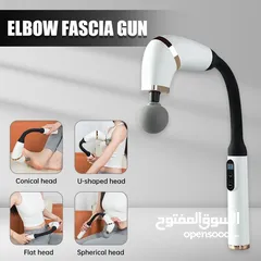  5 فرد المساج الاطبي fascial gun جلسة مساج متكاملة سهل الاستخدام فقط ب 17د وهدية مجانية اغتنم العرض