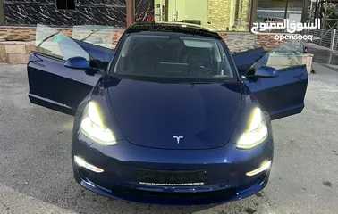  3 Tesla 3 (Zero) long range dual  اقساط دفعة اولى 15الف واقساط من راسي لراسك motors autscore A