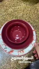  3 طقم صحون سفرة جديد غير مستعمل