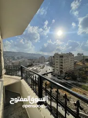  19 شقة مفروشة للايجار مع مكيف اطلالة رااائعة على نابلس