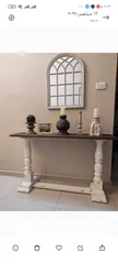  2 قنصل خشب مع مرايه